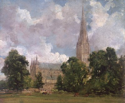 Kathedrale von Salisbury von Südwesten von John Constable